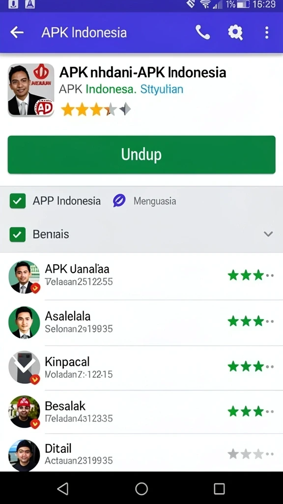 Alur unduhan aplikasi di slot828